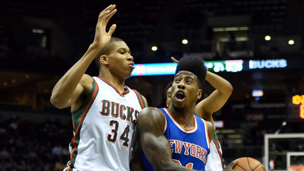Iman Shumpert Knicks Giannis Antetokounmpo Bucks